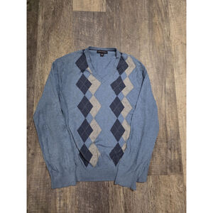 Banana Republic Blue Golf Style Light Sweater Men's SIze Large